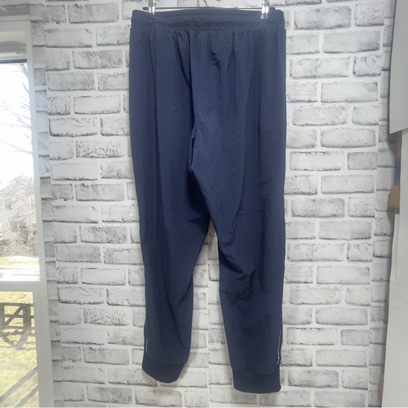 Stylus Lightweight Zipper Ankle Blue Jogger Pants Large - Picture 2 of 7